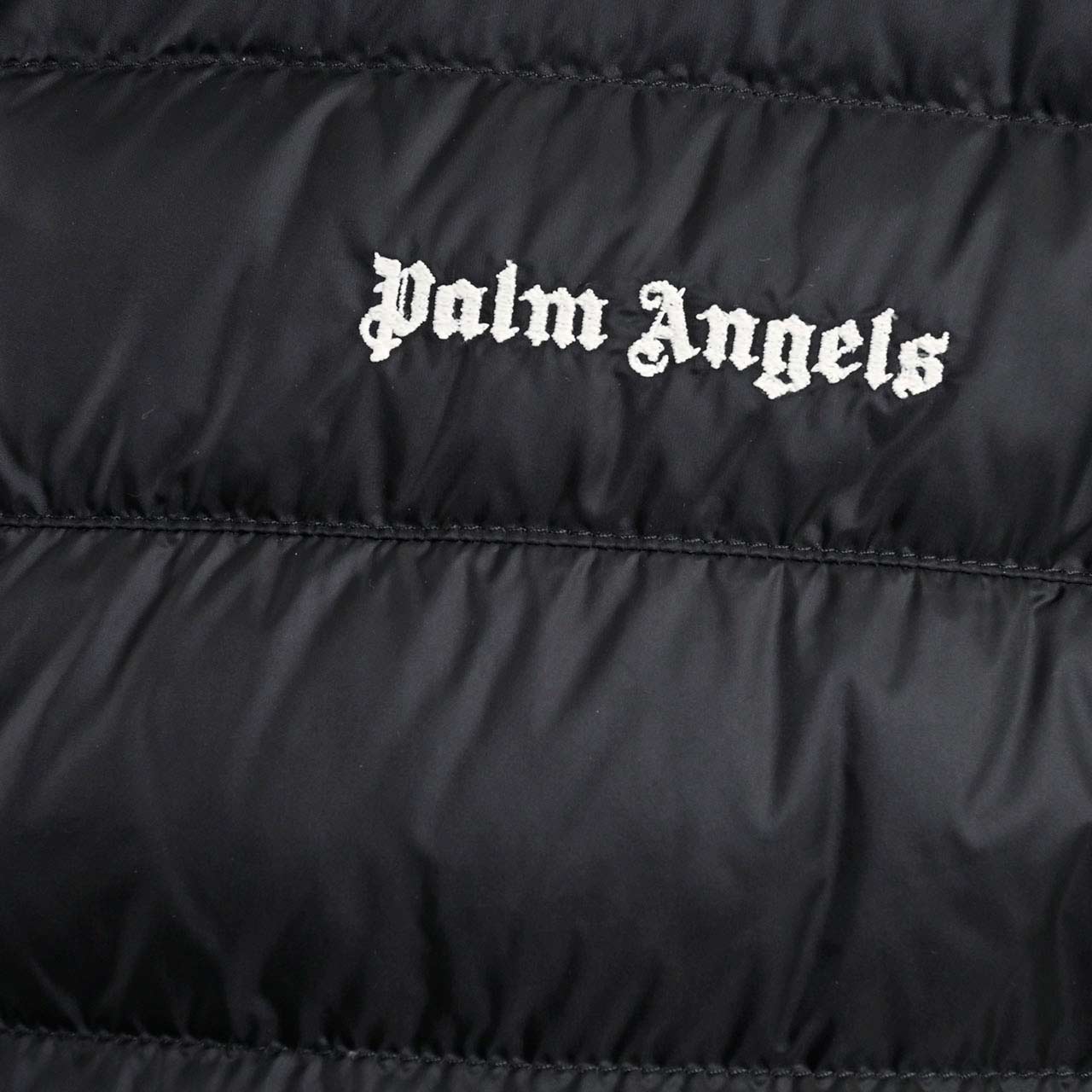【期間限定SALE】 パーム エンジェルス Palm Angels ダウンベスト PMEX009S24FA B001 1003 ブラック メンズ 2024年秋冬新作 2024AW 【ラスト1点 XLサイズ】