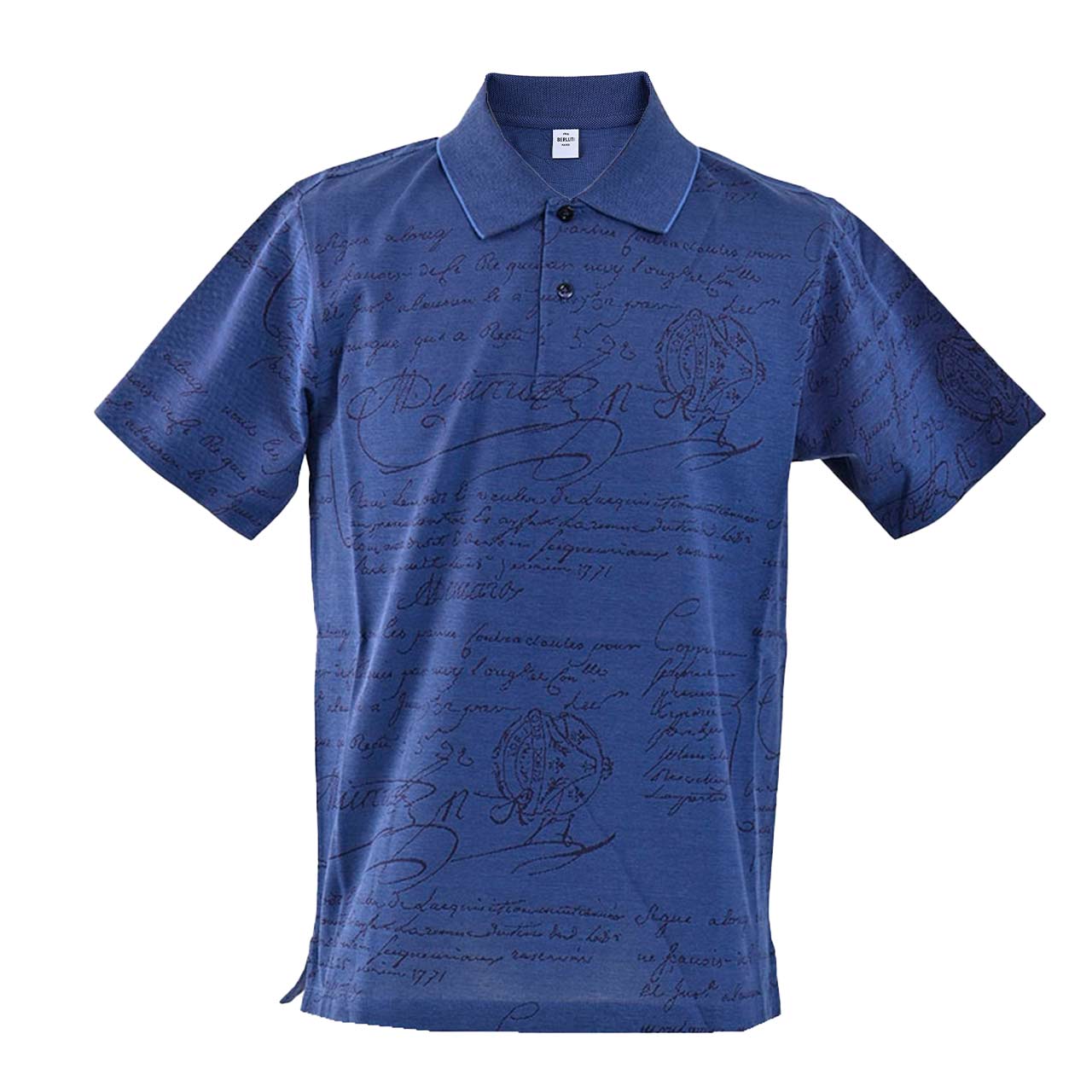 【13%OFF】 ベルルッティ BERLUTI ポロシャツ JPS59 JAFX BLEU DE SMALT R26JPS59 001 21N ブルー メンズ ゴルフ