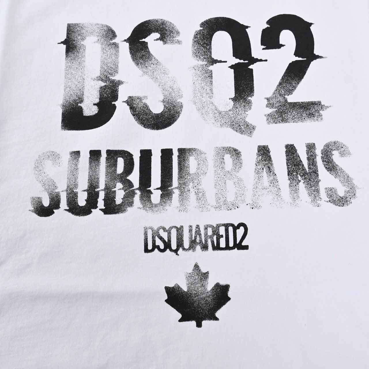 ディースクエアード DSQUARED2 Tシャツ S74GD1219 D20014 Cool Fit Tee 100 ホワイト 2024年春夏新作 2024SS メンズ