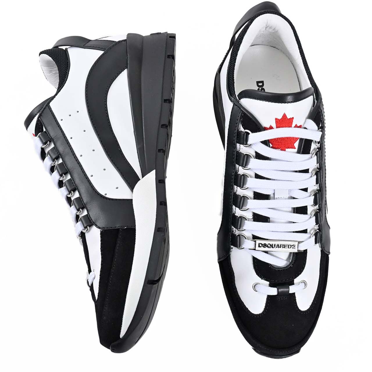 ディースクエアード DSQUARED2 スニーカー SNM0299 13220001 Legendary Sneaker M072 ホワイト 2024年春夏 メンズ