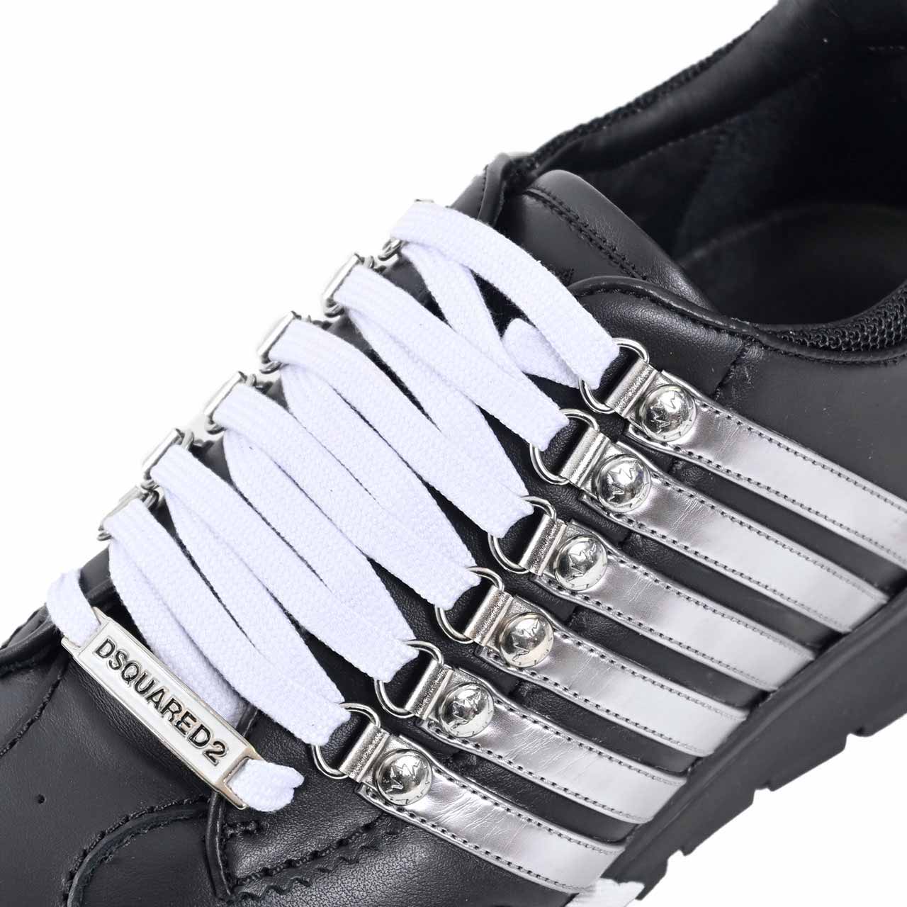 【期間限定SALE】 ディースクエアード DSQUARED2 スニーカー SNM0300 01507225 Legendary Sneaker M1361 ブラック 2024年春夏新作 2024SS メンズ