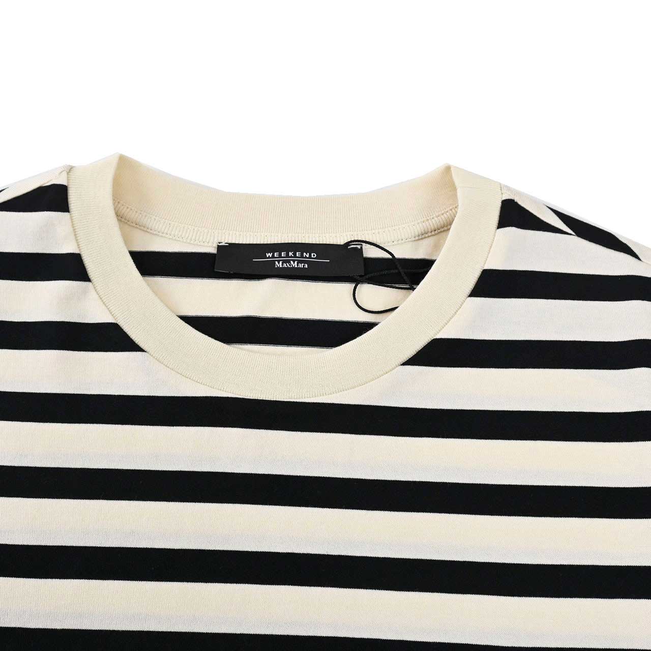 ウィークエンド マックスマーラ WEEKEND MAXMARA Tシャツ DEODARA 59710416 019 ブラック 2024年春夏新作 2024SS レディース 【再入荷なし 在庫限り】 【ラスト1点 XXLサイズ】 【10%OFFクーポン対象】