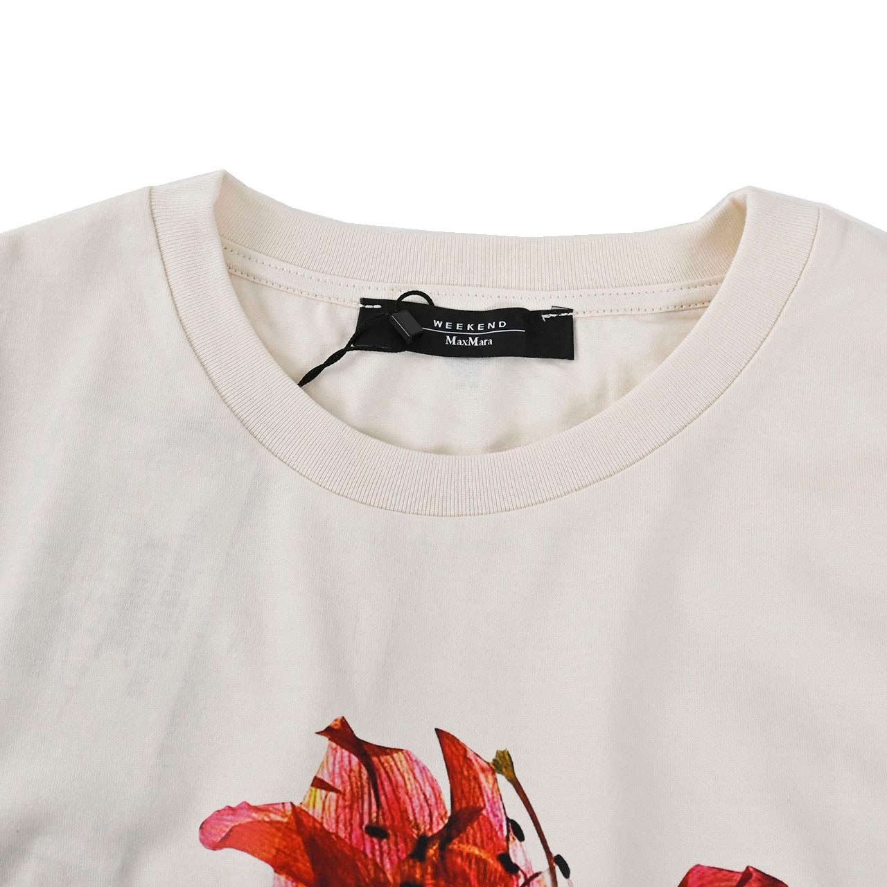 【55%OFF】 ウィークエンド マックスマーラ WEEKEND MAXMARA Tシャツ NERVI 59710516 003 クリーム レディース 【再入荷なし 在庫限り】