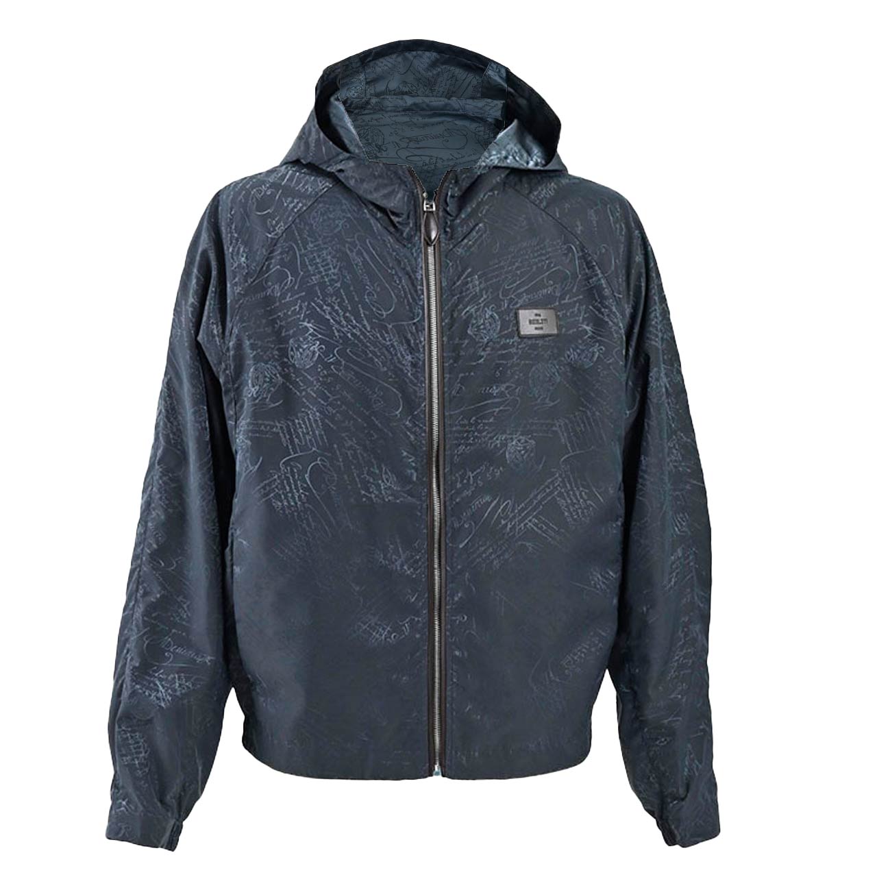 【期間限定SALE】 ベルルッティ BERLUTI フード付きブルゾン OBU100 PAGB OCEANIC JADE R26OBU100 001 22N ネイビー 2024年春夏新作 2024SS メンズ