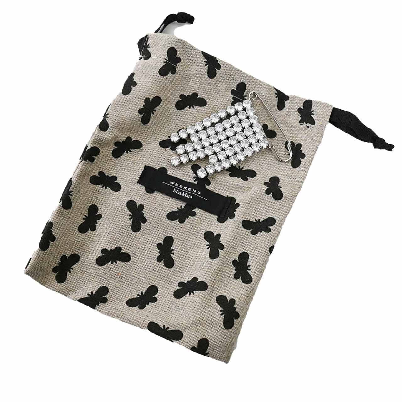 【SALE】 ウィークエンド マックスマーラ WEEKEND MAXMARA ブローチ GESSATI 5751114600 002 シルバー 2024年春夏新作 2024SS レディース 【再入荷なし 在庫限り】