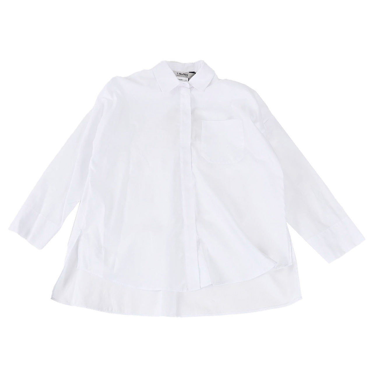 【53%OFF】 エス マックスマーラ S MAX MARA カジュアルシャツ LODOLA 24191110916 002 ホワイト 2024年春夏新作 2024SS レディース 【再入荷なし 在庫限り】クリスマス ギフト プレゼント