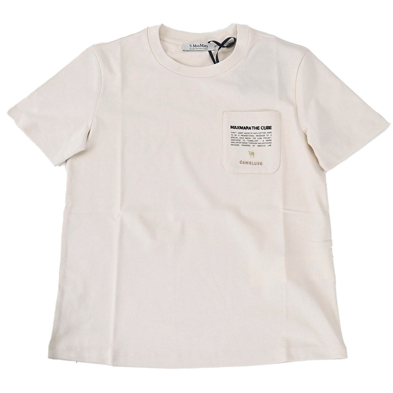 【57%OFF】 エス マックスマーラ S MAX MARA Tシャツ SAX 24199710216 016 ベージュ レディース 【再入荷なし 在庫限り】