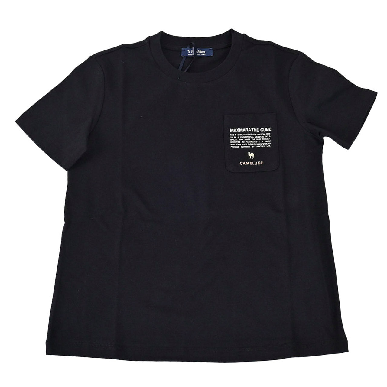 【57%OFF】 エス マックスマーラ S MAX MARA Tシャツ SAX 24199710216 019 ブラック レディース 【再入荷なし 在庫限り】