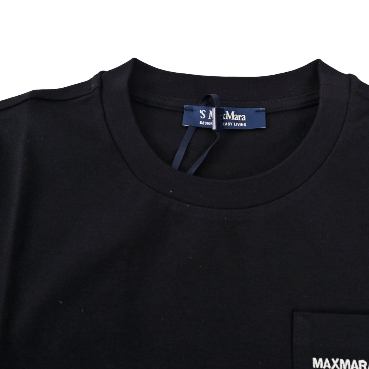 【57%OFF】 エス マックスマーラ S MAX MARA Tシャツ SAX 24199710216 019 ブラック レディース 【再入荷なし 在庫限り】