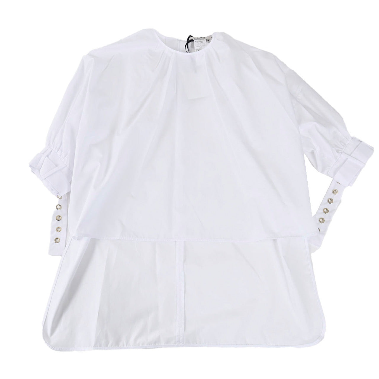 【SALE】 エス マックスマーラ S MAX MARA 長袖ブラウス MAYA 24191910236 001 ホワイト 2024年春夏新作 2024SS レディース 【再入荷なし 在庫限り】