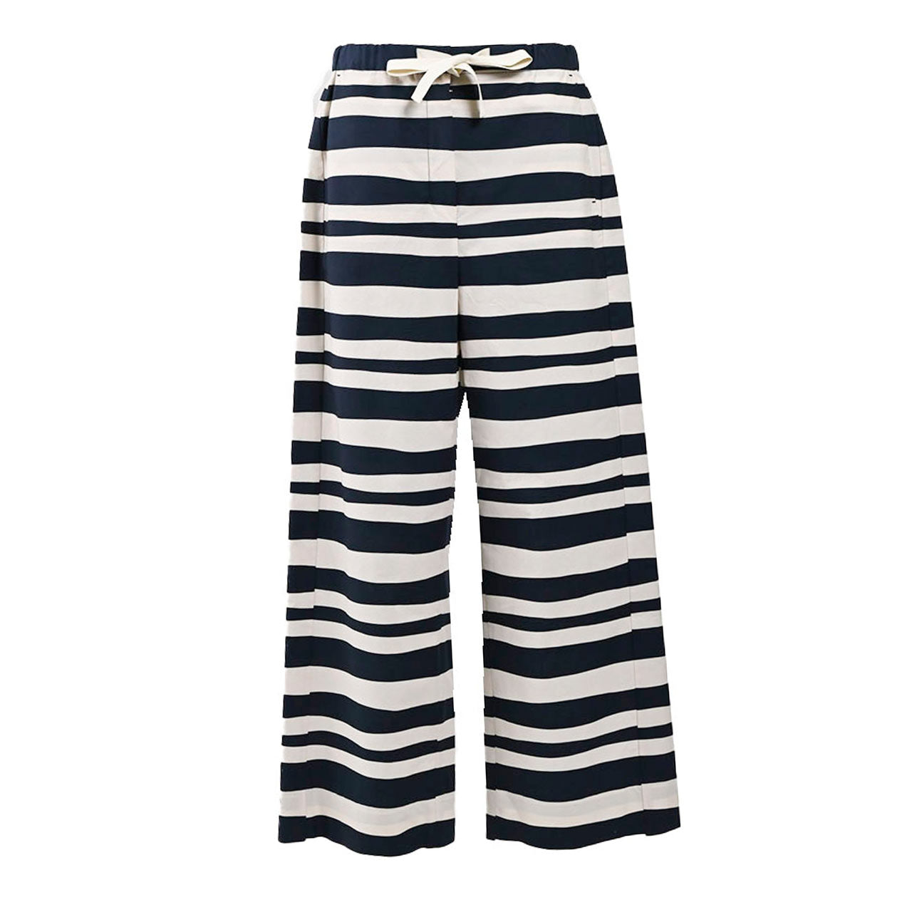 【SALE】 エス マックスマーラ S MAX MARA ワイドパンツ FUMETTO 24191312436 001 ネイビー 2024年春夏新作 2024SS レディース 【ラスト1点 40サイズ】 【再入荷なし 在庫限り】
