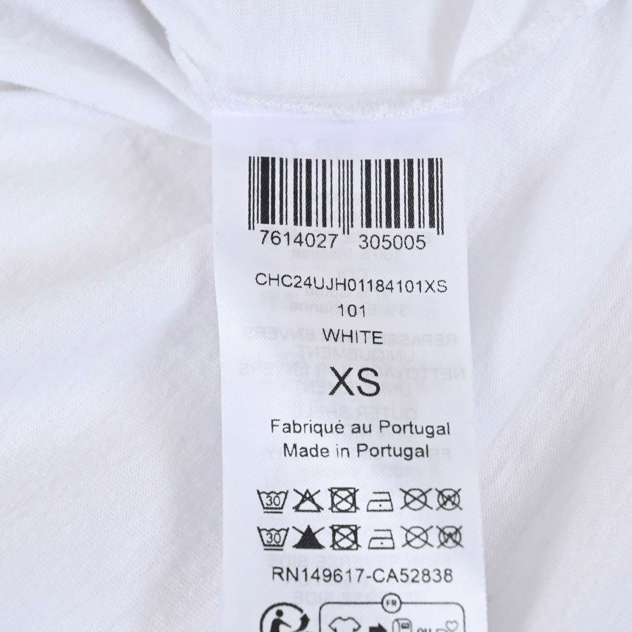 【39%OFF】 クロエ CHLOE Tシャツ C24UJH01184 101 ホワイト レディース 【ラスト1点 Sサイズ】