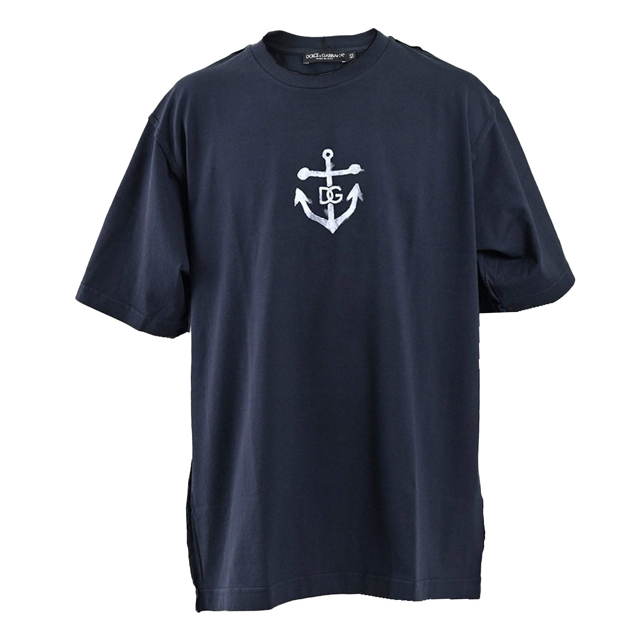 【29%OFF】 ドルチェ&ガッバーナ DOLCE&GABBANA Tシャツ G8RI4T G7K5X B0665 ブラック メンズ