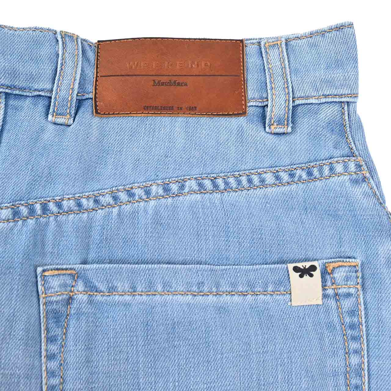 【SALE】 ウィークエンド マックスマーラ WEEKEND MAXMARA スカート GELADA 51010626 009 ブルー 2024年春夏新作 2024SS レディース 【再入荷なし 在庫限り】