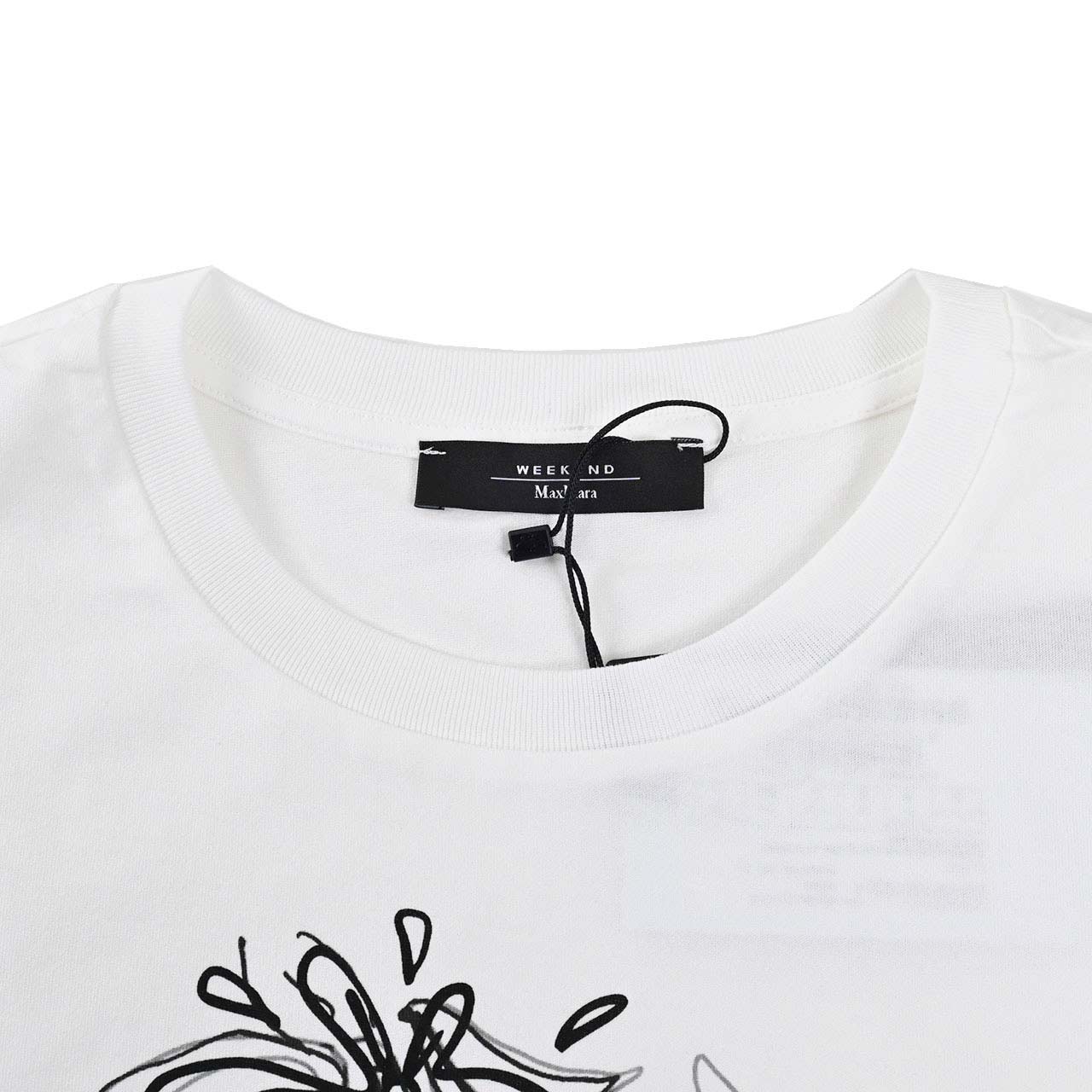 【SALE】 ウィークエンド マックスマーラ WEEKEND MAXMARA Tシャツ NERVI 59710516 004 ホワイト 2024年春夏新作 2024SS レディース 【再入荷なし 在庫限り】