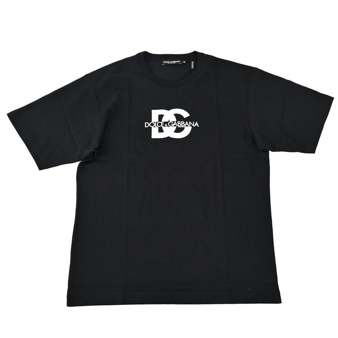 【期間限定SALE】 ドルチェ&ガッバーナ DOLCE&GABBANA Tシャツ G8PN9T G7M1CN0000 ブラック 2024年春夏新作 2024SS メンズ