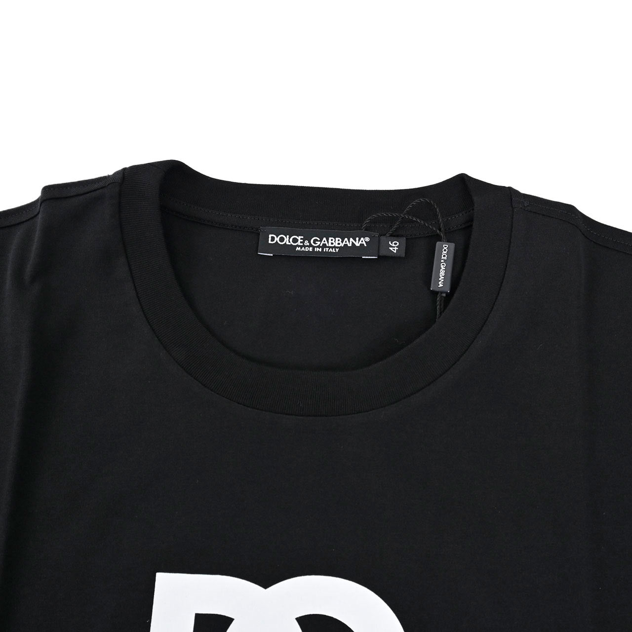 【期間限定SALE】 ドルチェ&ガッバーナ DOLCE&GABBANA Tシャツ G8PN9T G7M1CN0000 ブラック 2024年春夏新作 2024SS メンズ