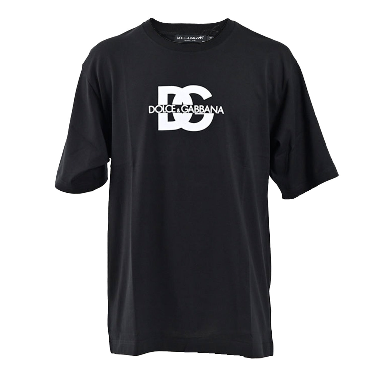 【期間限定SALE】 ドルチェ&ガッバーナ DOLCE&GABBANA Tシャツ G8PN9T G7M1CN0000 ブラック 2024年春夏新作 2024SS メンズ
