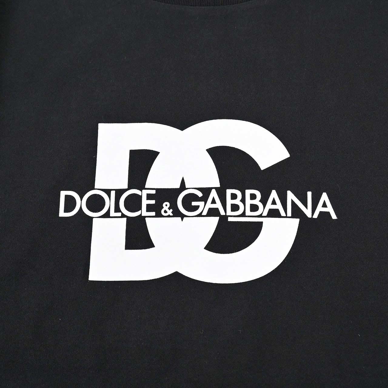 【期間限定SALE】 ドルチェ&ガッバーナ DOLCE&GABBANA Tシャツ G8PN9T G7M1CN0000 ブラック 2024年春夏新作 2024SS メンズ