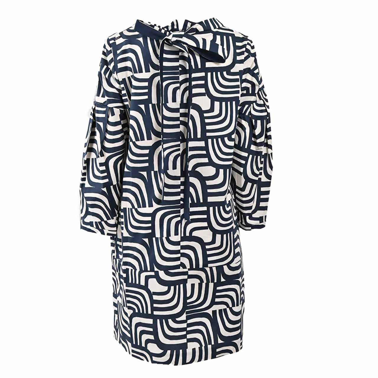エス マックスマーラ S MAX MARA ワンピース ORNELLA 24192212336 003 ネイビー 2024SS レディース 【ラスト1点 42サイズ】