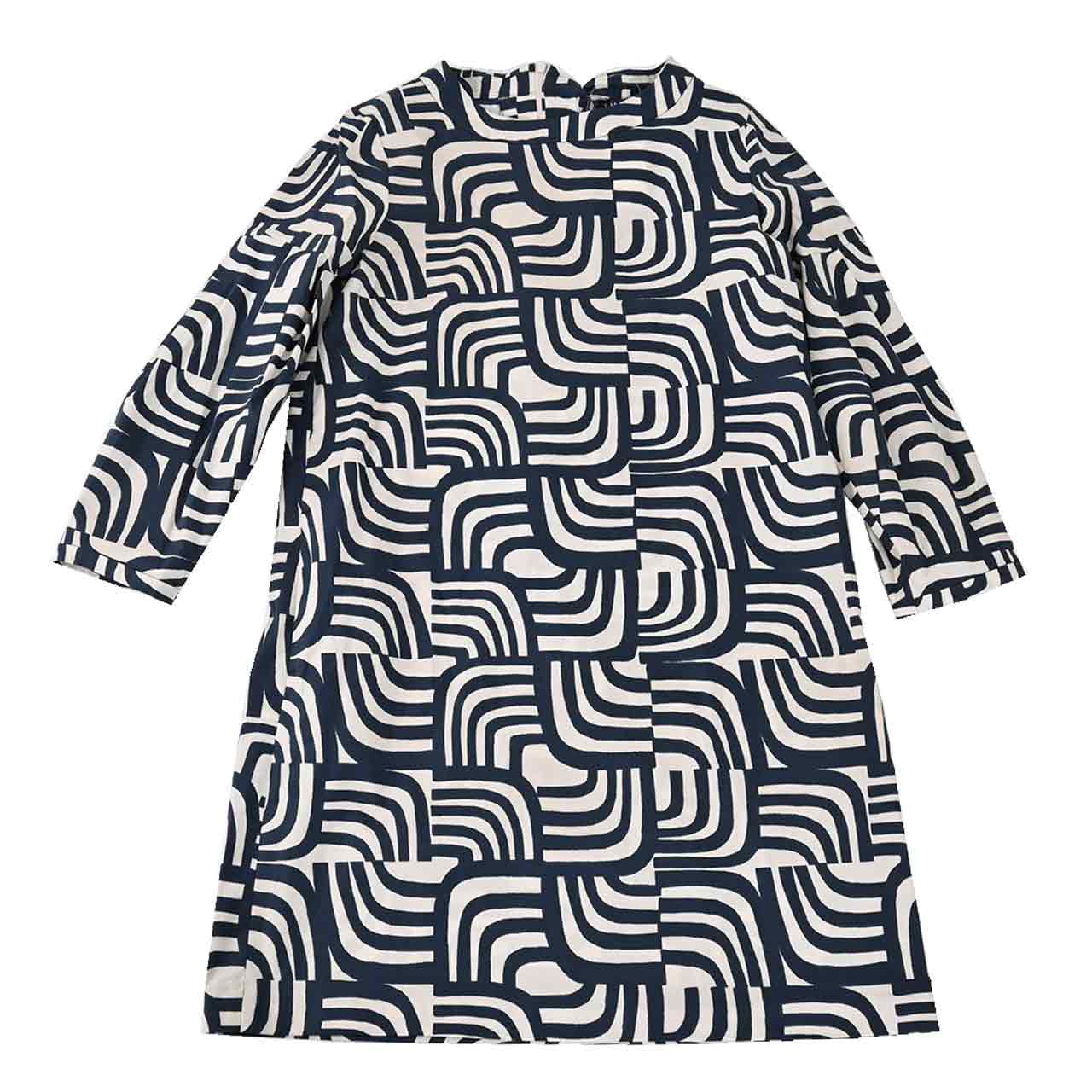 エス マックスマーラ S MAX MARA ワンピース ORNELLA 24192212336 003 ネイビー 2024SS レディース 【ラスト1点 42サイズ】