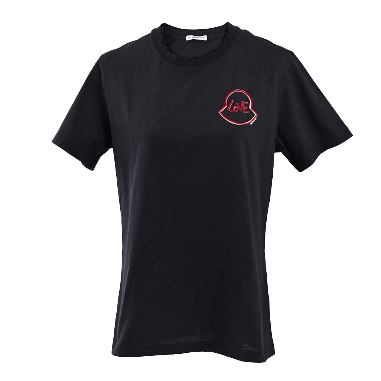 モンクレール MONCLER Tシャツ 8C000 18 829FB 999 ブラック 2024年春夏新作 2024SS レディース 【ラス