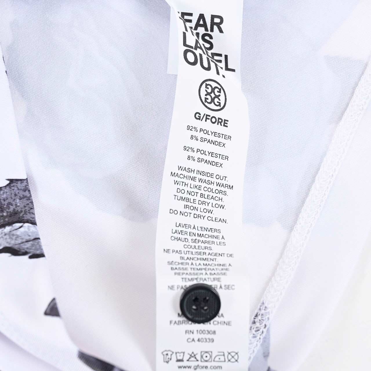 ジーフォア G FORE ポロシャツ GMP000007 SNO ホワイト 2024年春夏新作 2024SS メンズ ゴルフ 【特典対象商品】 ギフト プレゼント