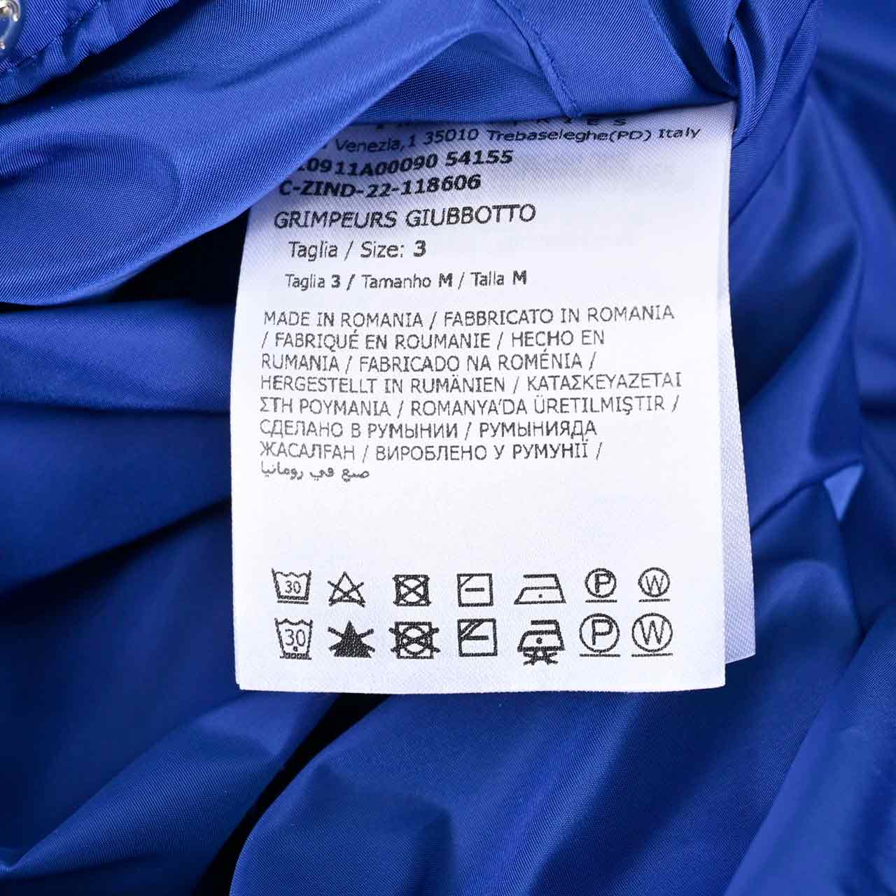 モンクレール MONCLER ジャケット GRIMPEURS 1A000 90 54155 75N ブルー 2024年春夏新作 2024SS メンズ クリスマス ギフト プレゼント