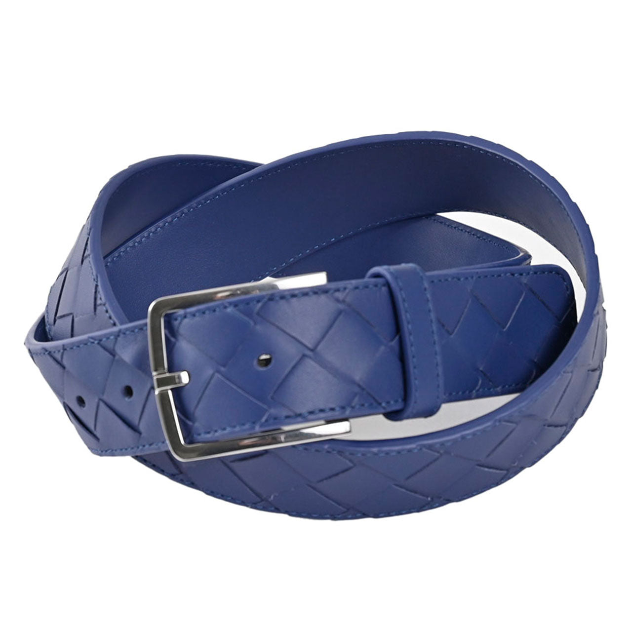 【期間限定SALE】 ボッテガ ヴェネタ BOTTEGA VENETA ベルト 609182 VCPQ3 4102 ネイビー 2024年春夏新作 2024SS メンズ プレゼント ギフト 【ラスト1点 105サイズ】 バレンタイン ギフト プレゼント