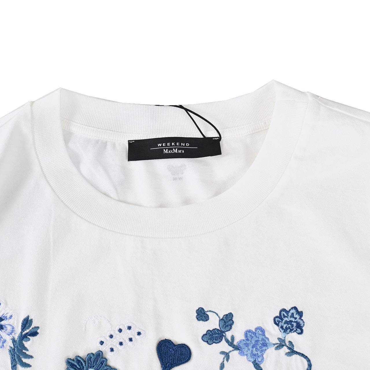 【SALE】 ウィークエンド マックスマーラ WEEKEND MAXMARA Tシャツ BARBANO 5976041600 004 ホワイト 2024AW レディース 【再入荷なし 在庫限り】 【プライスダウン】