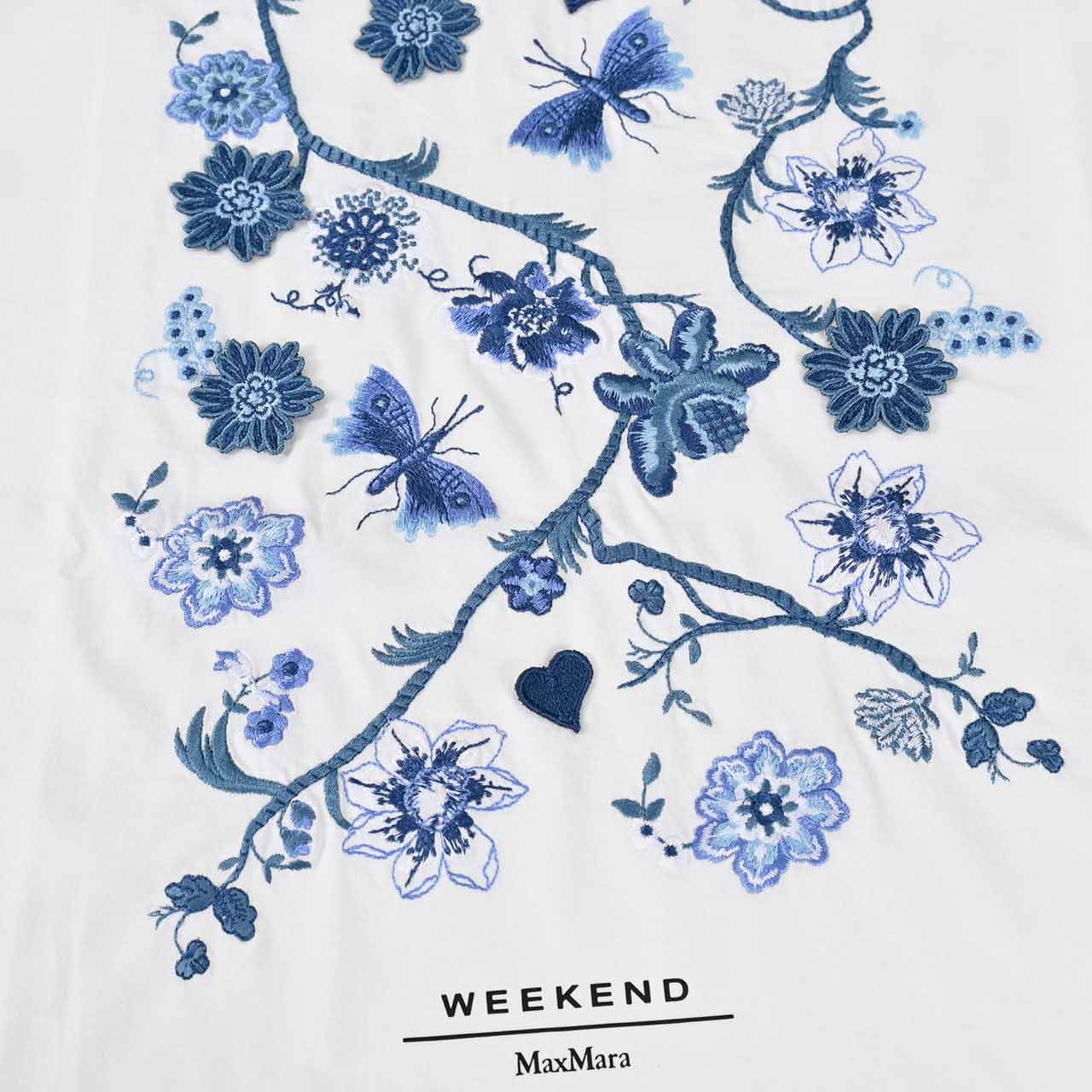 【SALE】 ウィークエンド マックスマーラ WEEKEND MAXMARA Tシャツ BARBANO 5976041600 004 ホワイト 2024AW レディース 【再入荷なし 在庫限り】 【プライスダウン】