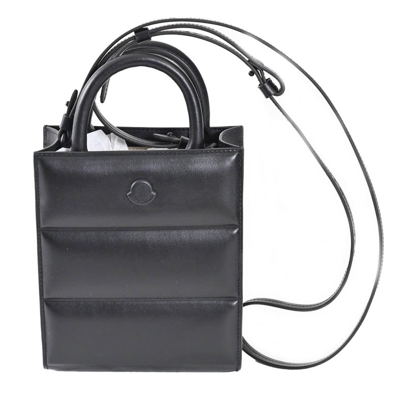 モンクレール MONCLER トートバッグ DOUDOUNE 6A000 01 M3492 999 ブラック 2024SS レディース 【プライスダウン】