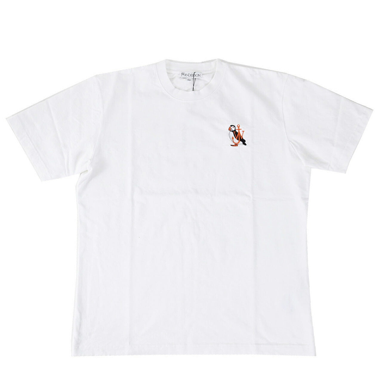【期間限定SALE】 ジェイダブリューアンダーソン JW ANDERSON Tシャツ JT0236 PG1606 001 ホワイト 2024SS メンズ 【ラスト1点 Lサイズ】