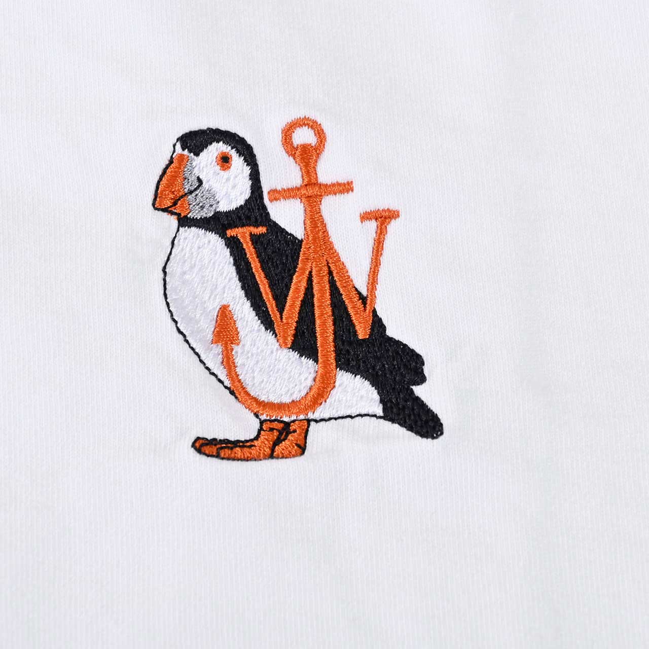 【期間限定SALE】 ジェイダブリューアンダーソン JW ANDERSON Tシャツ JT0236 PG1606 001 ホワイト 2024SS メンズ 【ラスト1点 Lサイズ】
