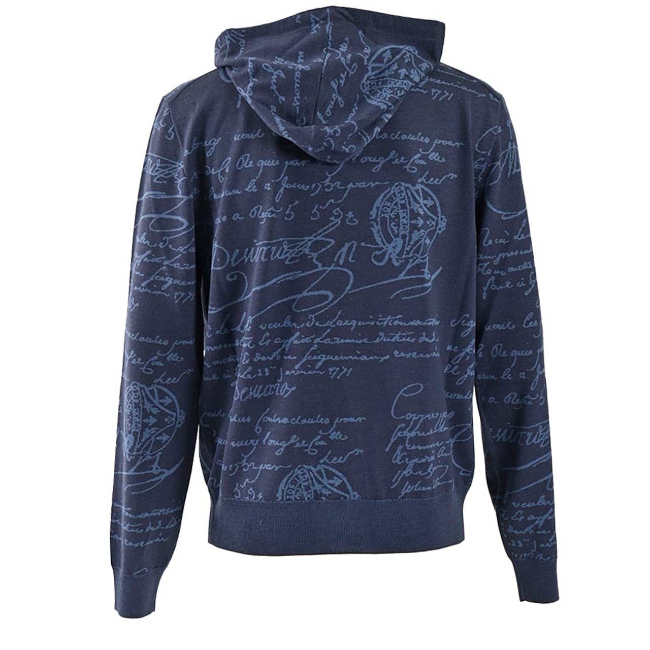 ベルルッティ BERLUTI ジップアップパーカー YWBG 47N KNITWEA R27KZL01 001 47N ネイビー メンズ 2024年秋冬新作 2024AW ギフト プレゼント