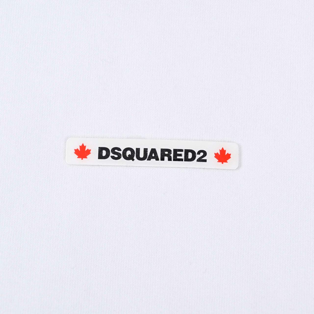 【期間限定SALE】 ディースクエアード DSQUARED2 クルーネック長袖Tシャツ S74GD1354 D20S020 Regular Fit Tee 100 ホワイト メンズ 2024年秋冬新作 2024AW