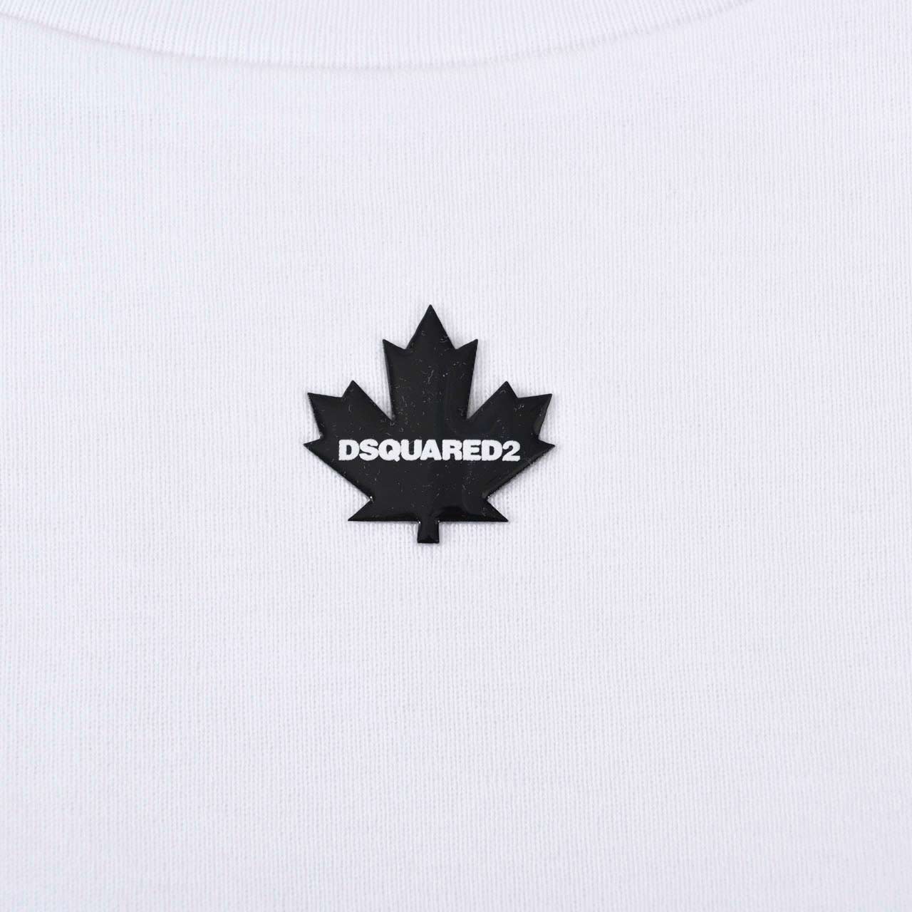 ディースクエアード DSQUARED2 クルーネック長袖Tシャツ S75GD0428 S23S010 Mini Fit Tee 100 ホワイト 2024AW 2024年秋冬新作 レディース 【プライスダウン】