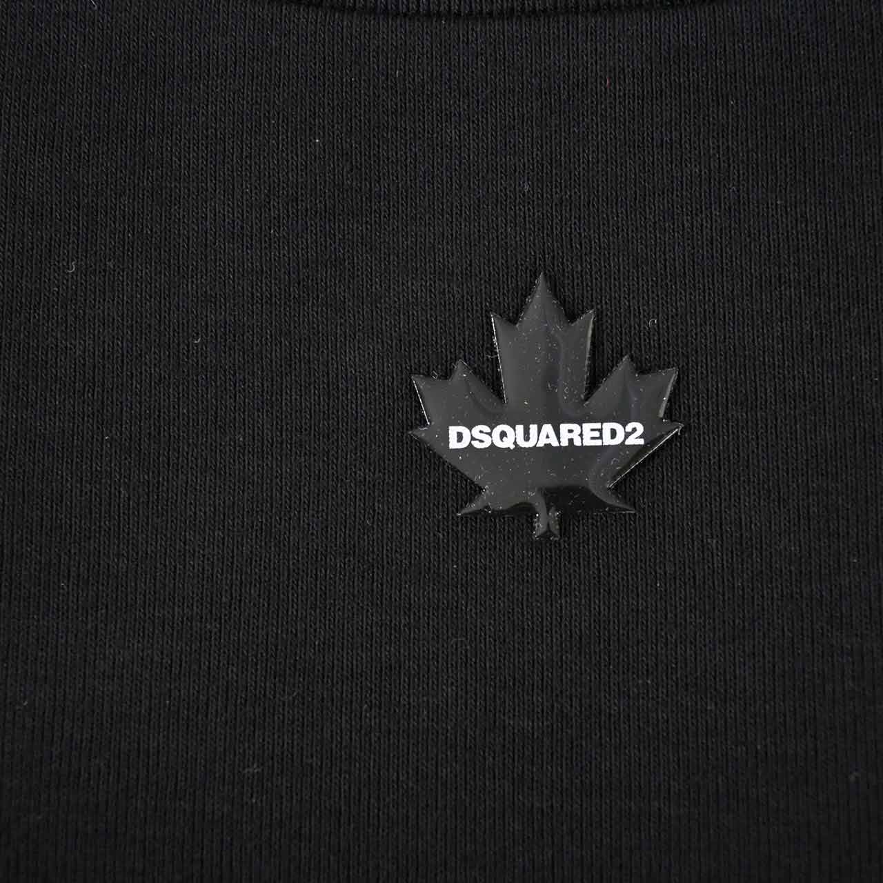 ディースクエアード DSQUARED2 クルーネック長袖Tシャツ S75GD0428 S23S010 Mini Fit Tee 900 ブラック 2024AW 2024年秋冬新作 レディース 【プライスダウン】