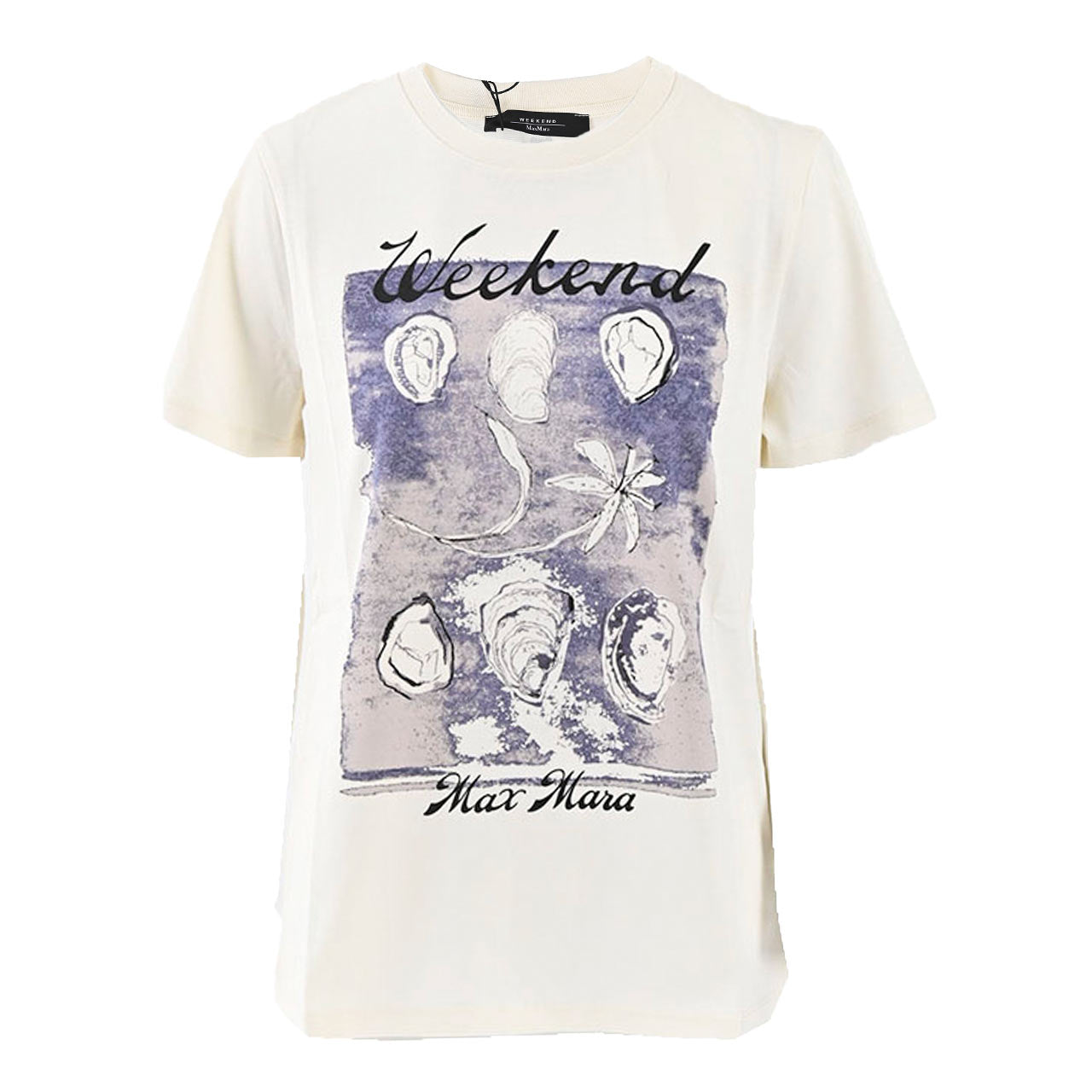 【期間限定SALE】 ウィークエンド マックスマーラ WEEKEND MAXMARA Tシャツ ZIRLO 59760316 004 クリーム 2024AW レディース