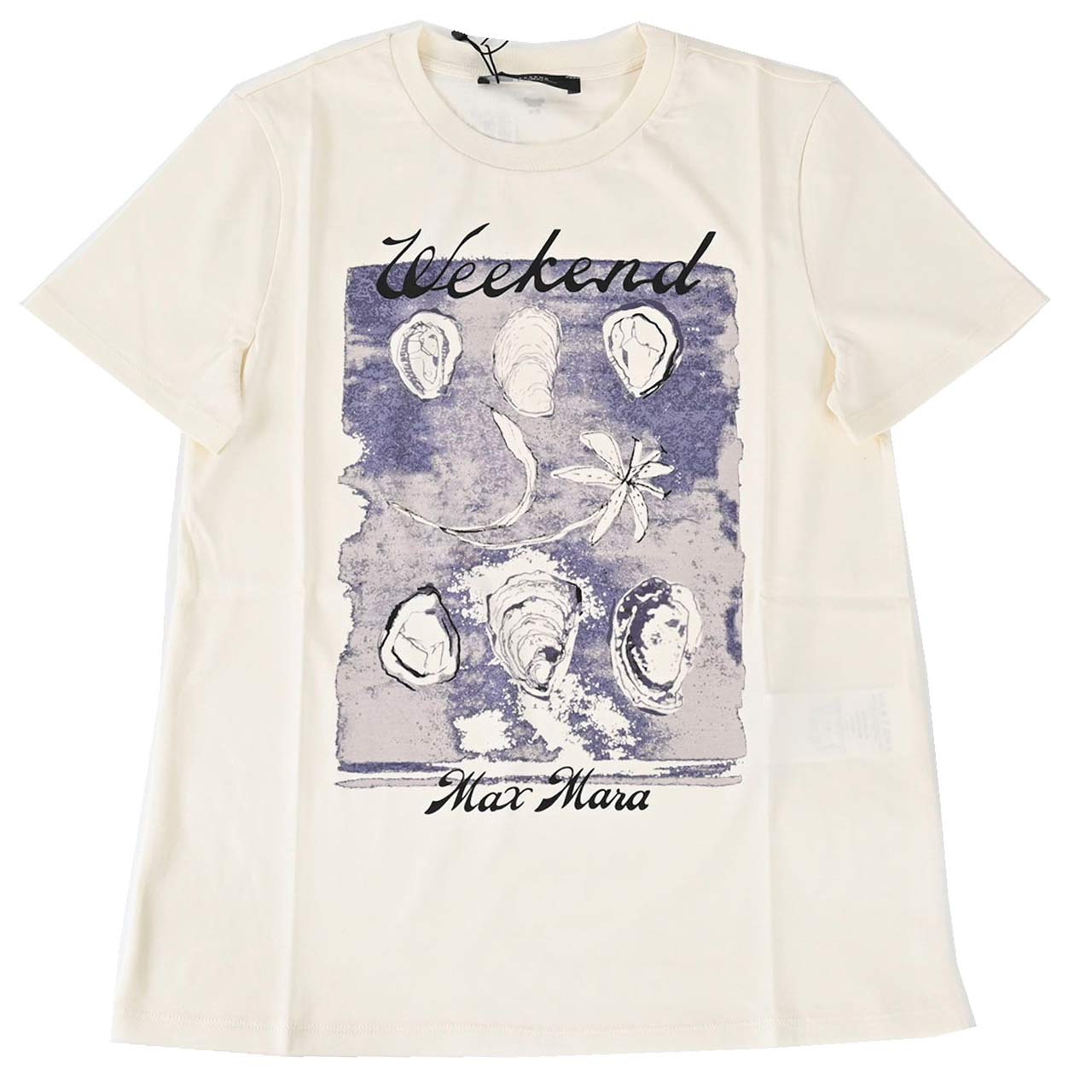 【期間限定SALE】 ウィークエンド マックスマーラ WEEKEND MAXMARA Tシャツ ZIRLO 59760316 004 クリーム 2024AW レディース