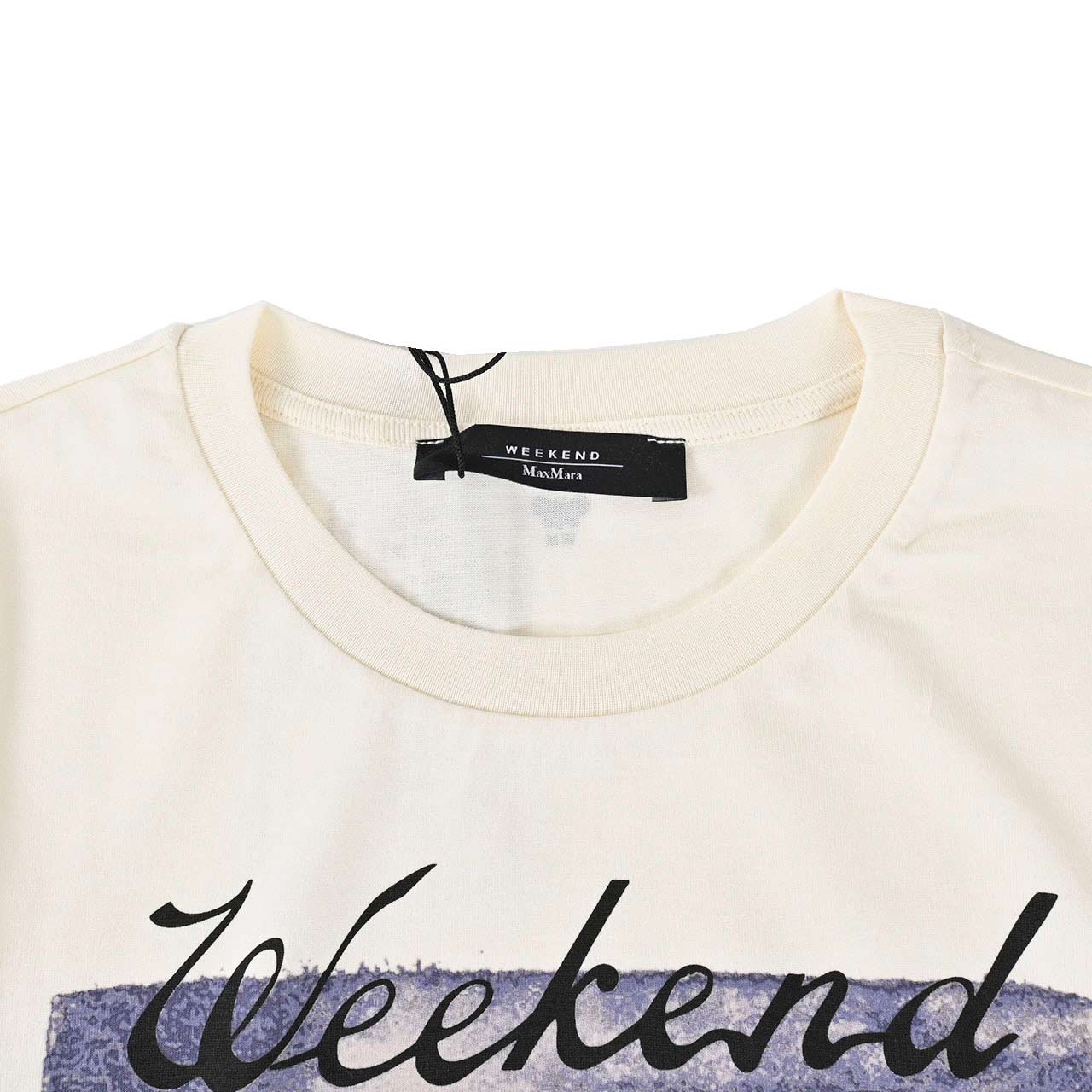 【期間限定SALE】 ウィークエンド マックスマーラ WEEKEND MAXMARA Tシャツ ZIRLO 59760316 004 クリーム 2024AW レディース