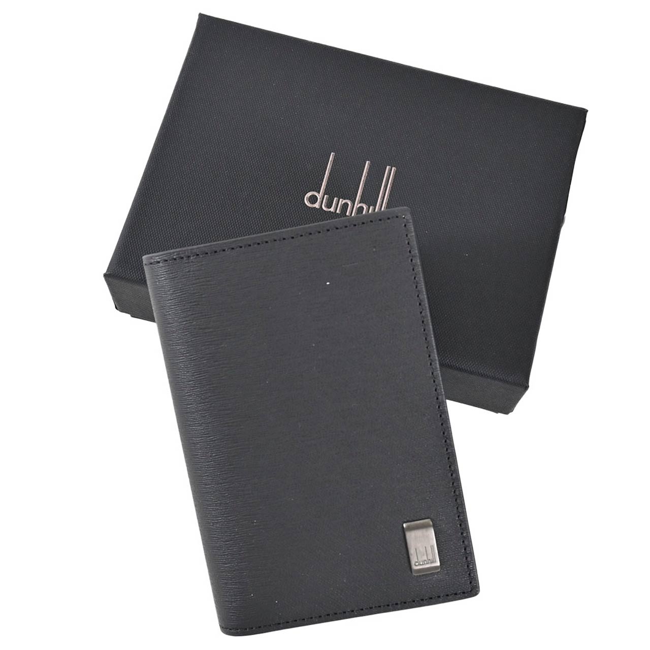 【期間限定SALE】 ダンヒル DUNHILL 名刺入れ 19F2F47SG001R(DUL2RF47A) ブラック メンズ 一粒万倍日 寅の日 天赦日 春財布 新生活応援 ギフト プレゼント