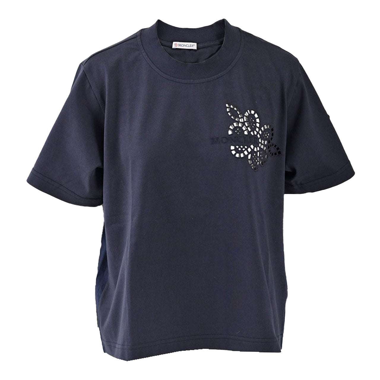 モンクレール MONCLER Tシャツ 8C 00028 829HP 778 ネイビー 2023SS レディース