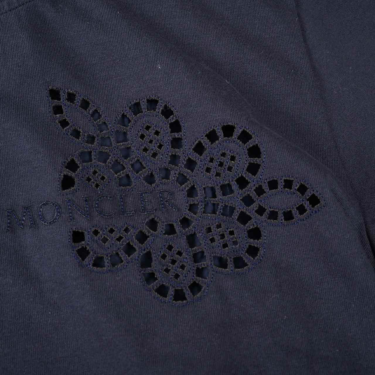 モンクレール MONCLER Tシャツ 8C 00028 829HP 778 ネイビー 2023SS レディース