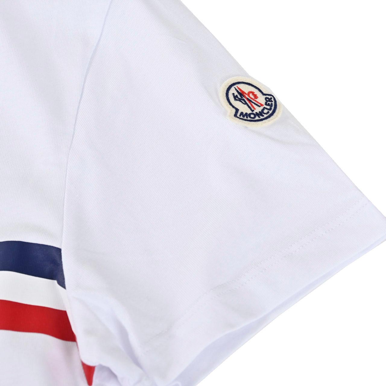 モンクレール MONCLER クルーネック半袖Tシャツ 8C75510 8390T 001 ホワイト メンズ