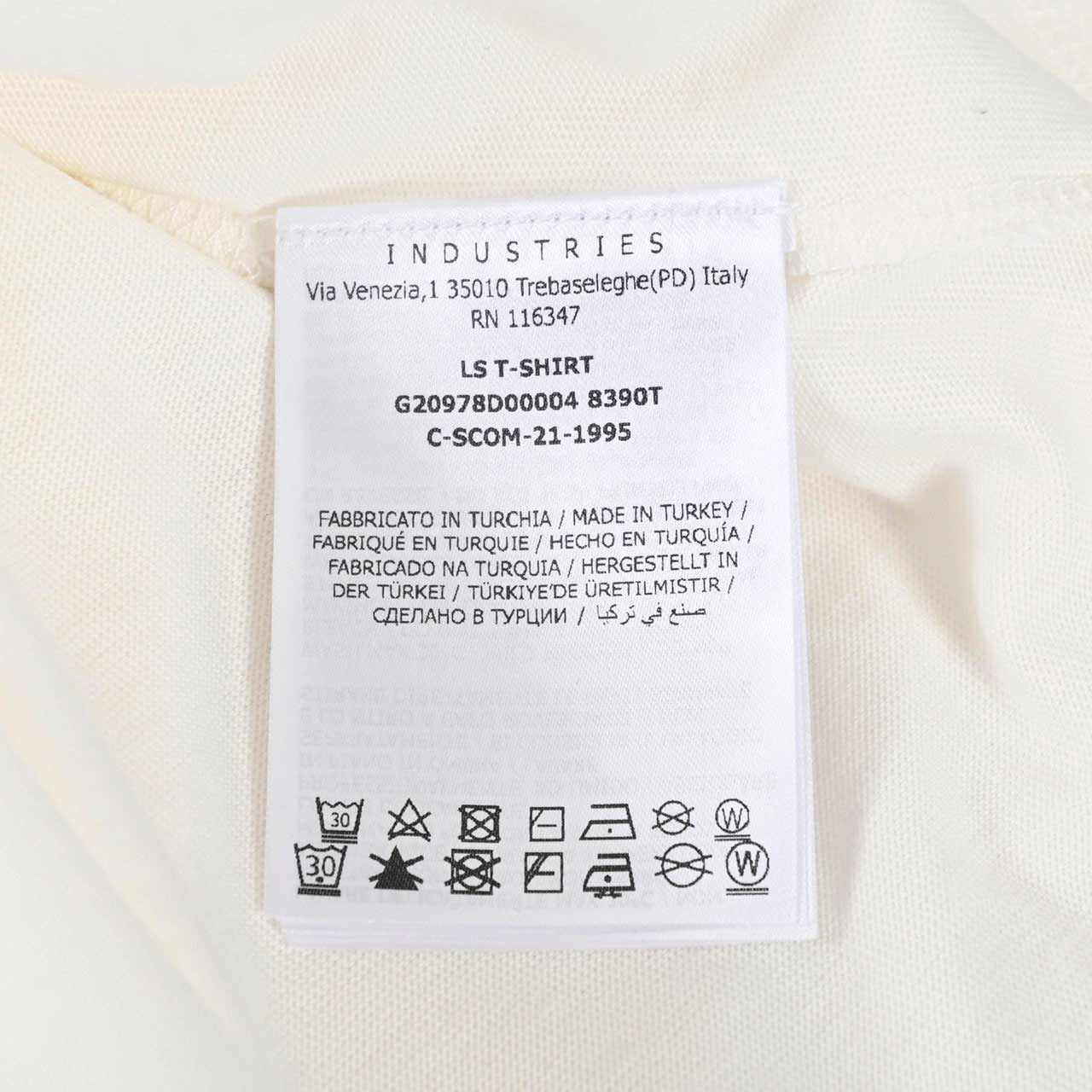 モンクレール MONCLER Tシャツ 8D00004 8390T 001 ホワイト メンズ 【ラスト1点 XXLサイズ】 期間限定価格 クリスマス ギフト プレゼント