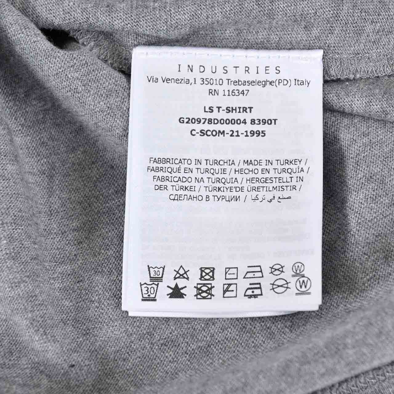 モンクレール MONCLER 長袖 Tシャツ ロンT 8D00004 8390T 987 グレー メンズ 期間限定価格 クリスマス ギフト プレゼント 秋冬 オールシーズン可