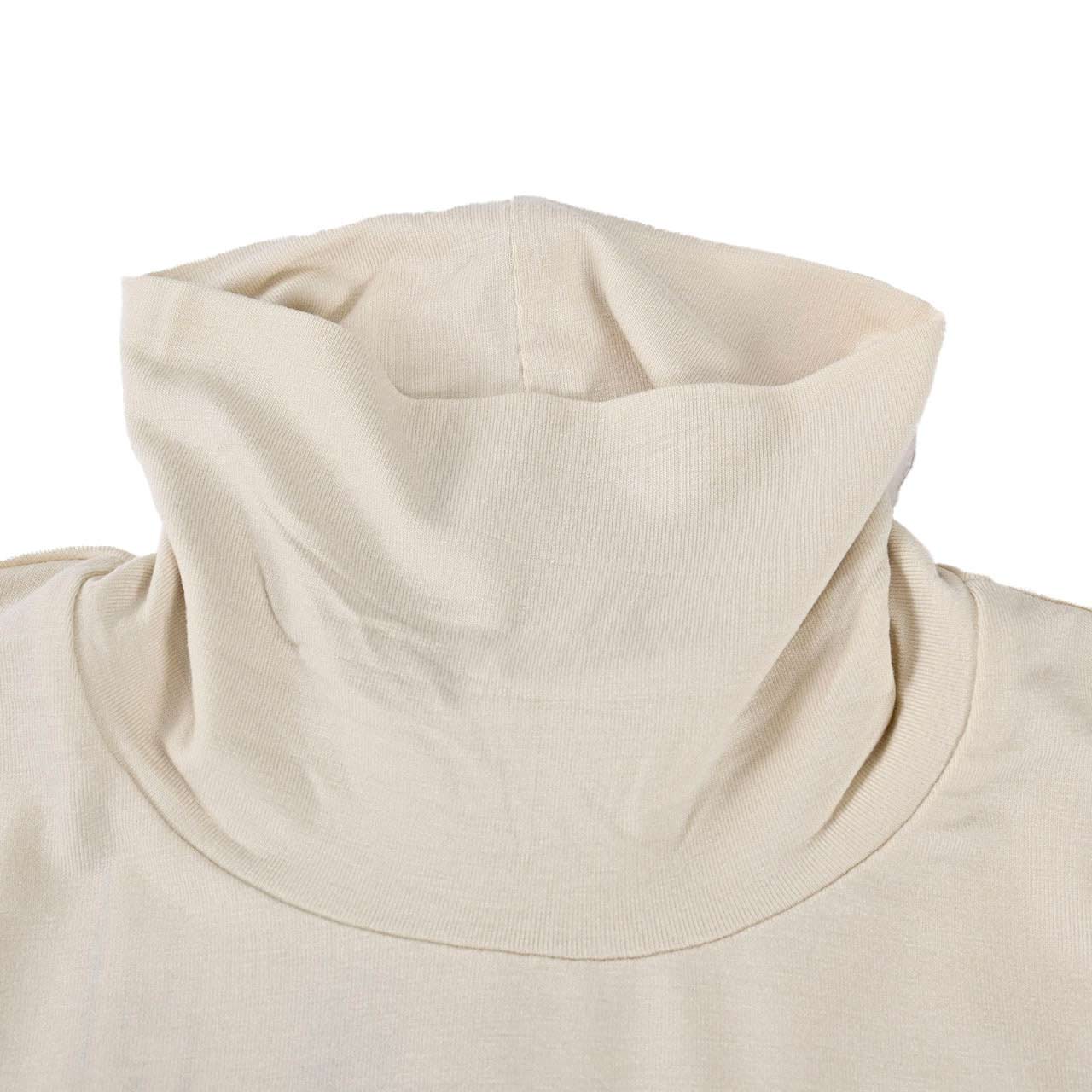 【SALE】 ウィークエンド マックスマーラ WEEKEND MAXMARA ハイネック長袖Tシャツ 59460426 MULTIF 001 クリーム 2024年秋冬 レディース 【ラスト1点 XSサイズ】