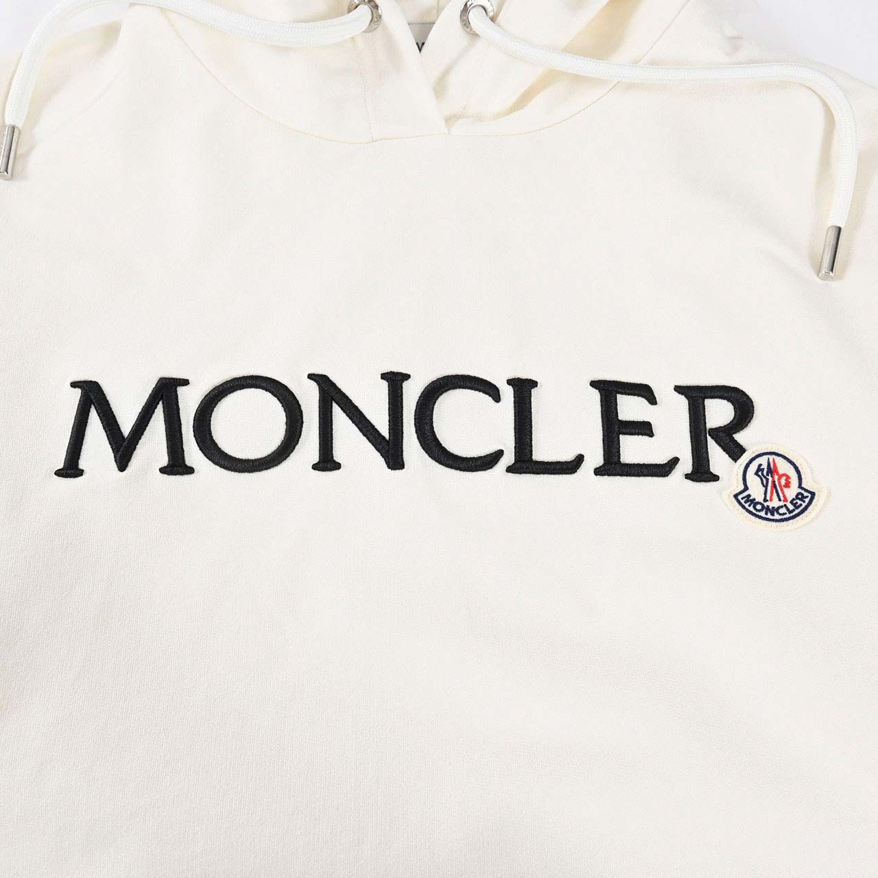 【期間限定SALE】 モンクレール MONCLER パーカー 8G00026 89A1K 034 クリーム 2024SS レディース
