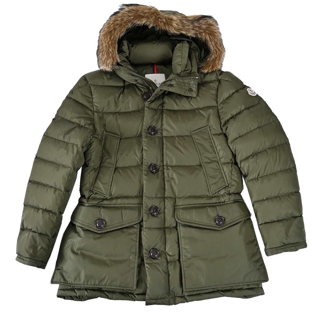 モンクレール MONCLER ダウンコート Cluny 835 グリーン メンズ